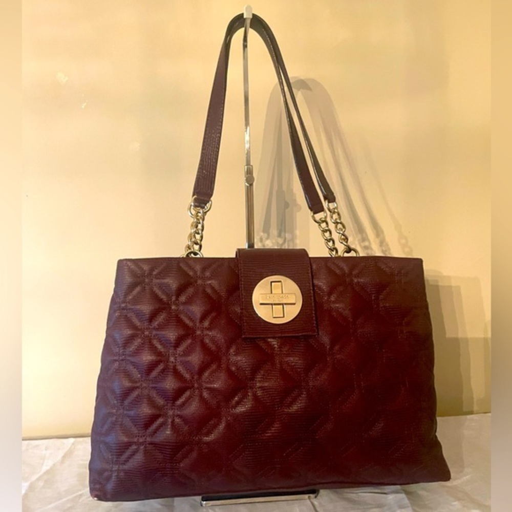 Kate Spade NY Astor Court Quilted Leather Shoulder Bag - EUC